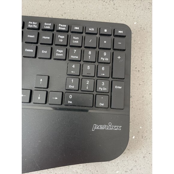 Perixx PERIDUO-505 Wired USB Ergonomic Split Keyboard ONLY Tested Working - Picture 4 of 11
